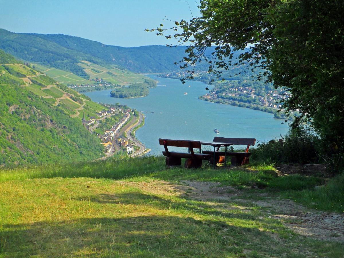 Roosartige Ferien - Ferienwohnung Am Weiherturm Bacharach Buitenkant foto