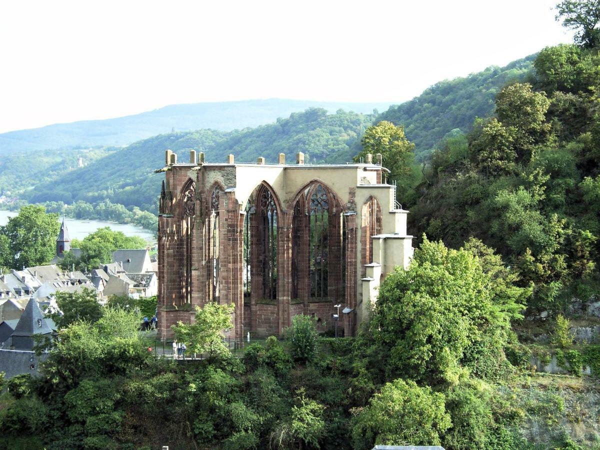 Roosartige Ferien - Ferienwohnung Am Weiherturm Bacharach Buitenkant foto